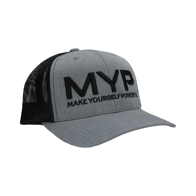 MYP Trucker Cap (Heather Grey/Black)