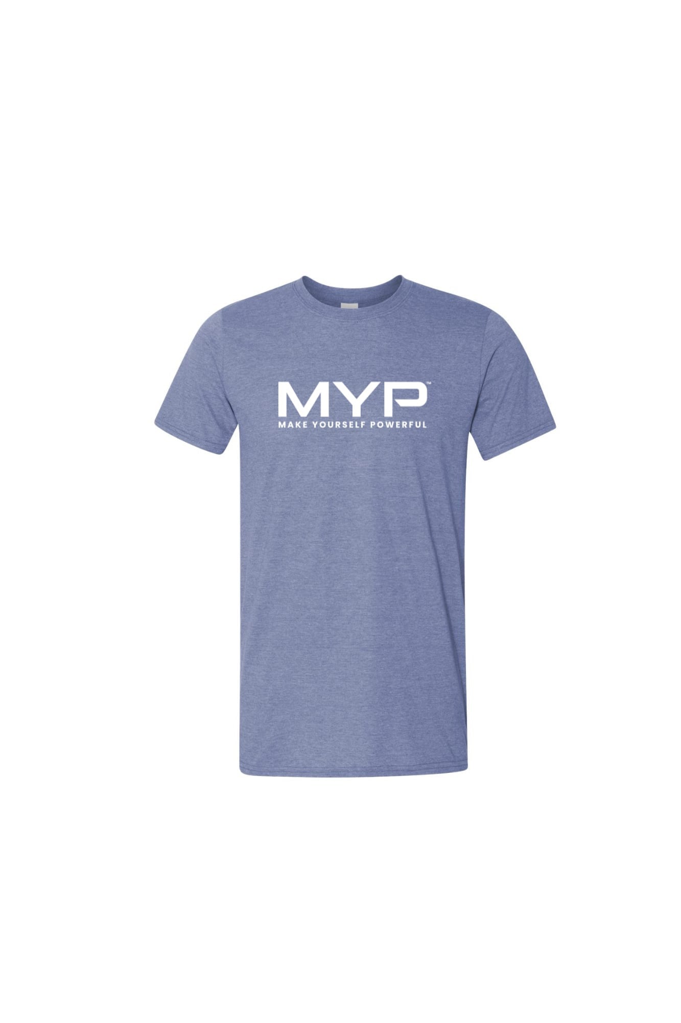 Heather Blue Grey T-Shirt