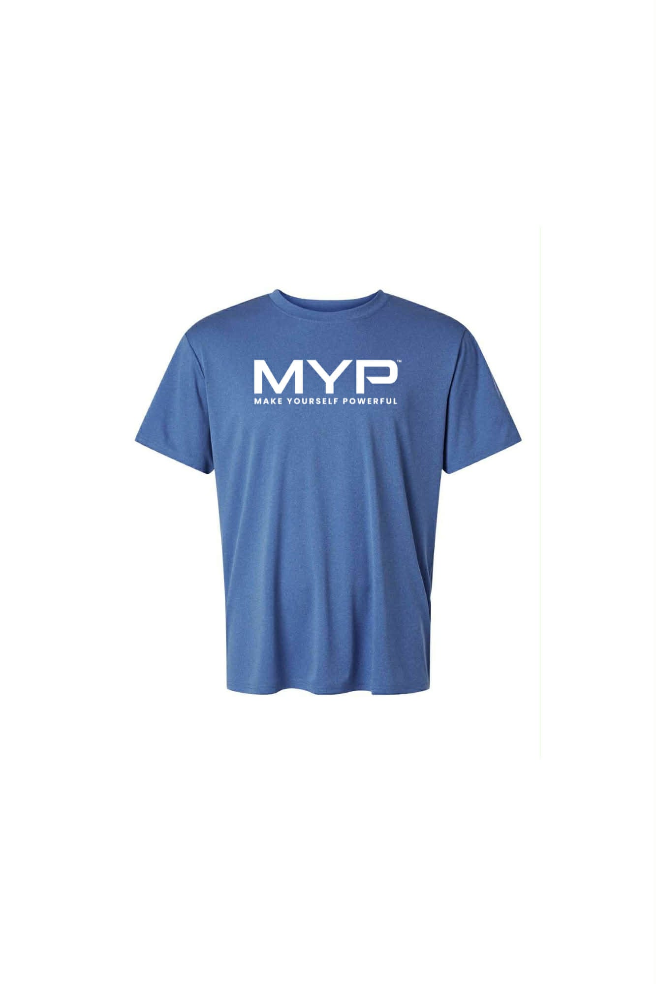 Heather Royal Blue Dry-Fit T-Shirt