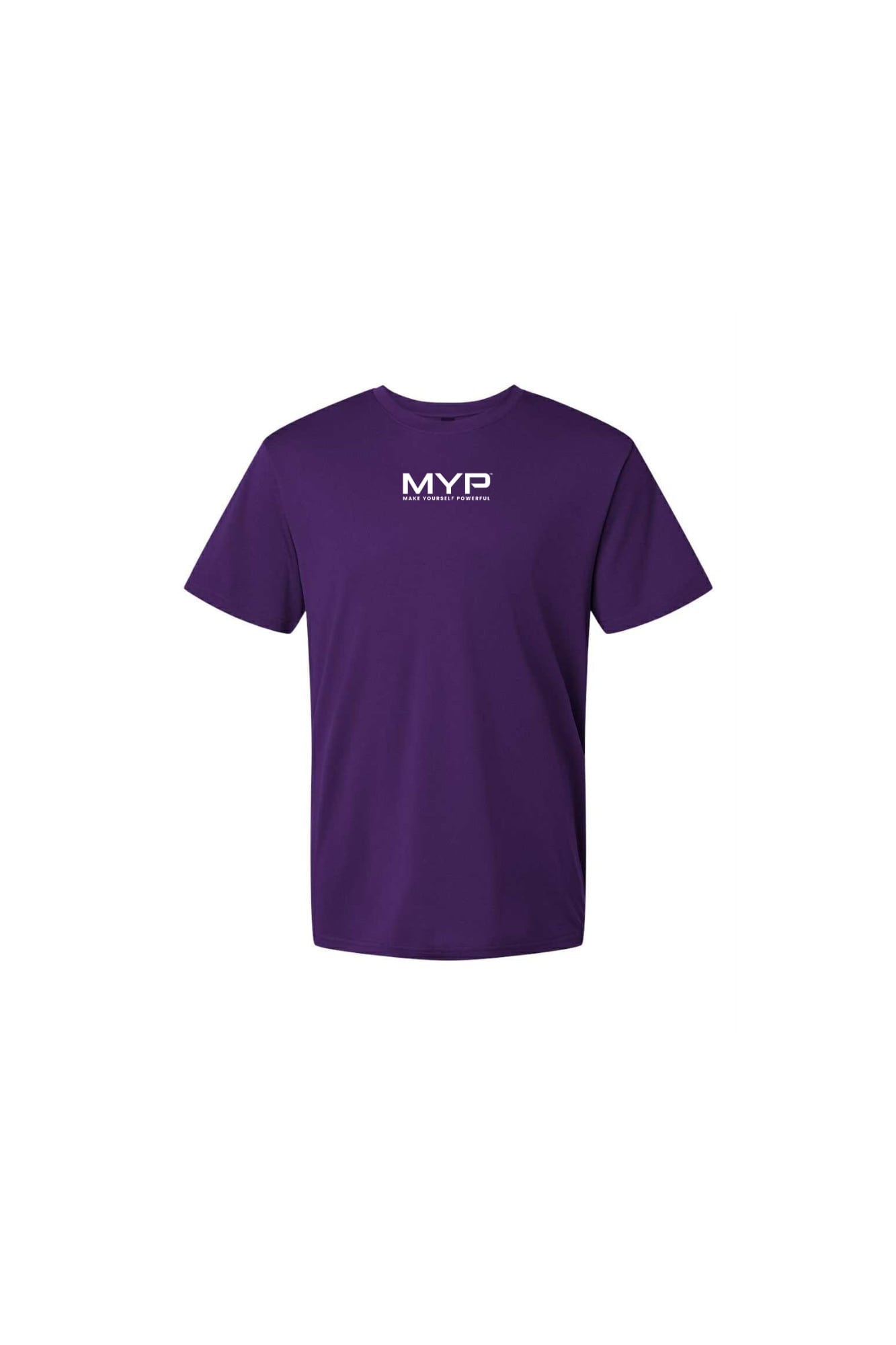 Purple Dry-Fit T-Shirt (Small logo)
