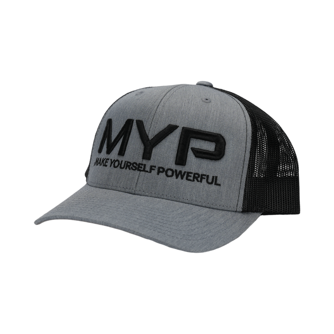 Casquette de camionneur MYP (Gris cendré / Noir)