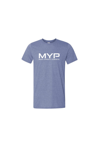 Heather Blue Grey T-Shirt