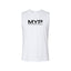 White Sleeveless Shirt