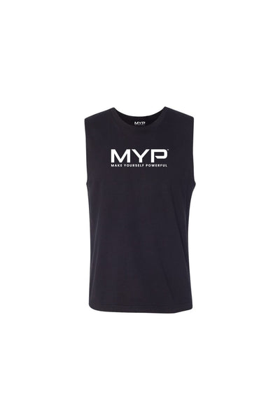 Black Sleeveless Shirt