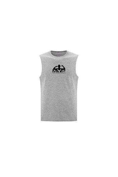 Grey Sleeveless Shirt