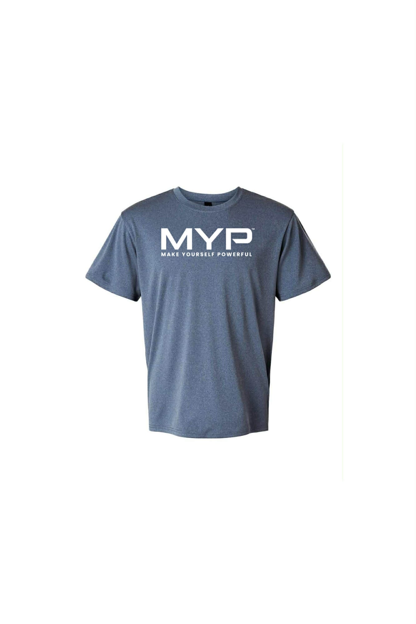 Heather Blue Dry-Fit T-Shirt