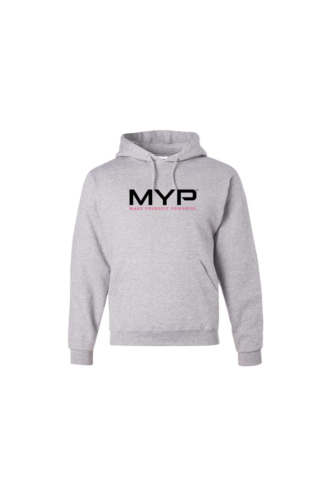 Grey Hoodie (Pink Edition)