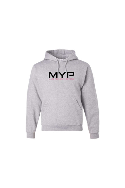 Grey Hoodie (Pink Edition)
