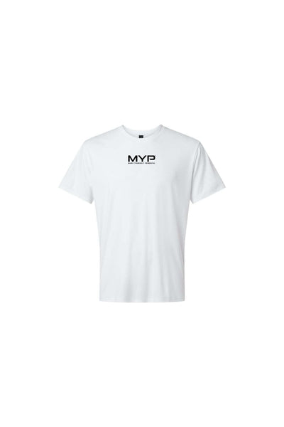 White Dry-Fit T-Shirt (Small logo)